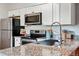 A well-equipped kitchen with stainless steel appliances and granite countertops, ready for culinary adventures at 2645 S Xanadu Way # C, Aurora, CO 80014
