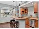View of the wet bar in a lower level game room; modern and spacious at 3048 Starling Ct, Castle Rock, CO 80109