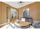 Sophisticated office space with wood paneling, elegant desk, and comfortable seating at 754 S York St, Denver, CO 80209
