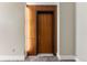 Stylish entryway with wood door and modern lighting at 250 Columbine St # 210, Denver, CO 80206