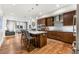 Modern kitchen with hardwood floors, stainless steel appliances, and an island at 250 Columbine St # 210, Denver, CO 80206