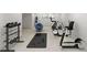 Home gym featuring treadmills, free weights, and plenty of space for a great workout at 4 Doral Ln, Littleton, CO 80123