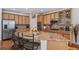 Gourmet kitchen boasting granite countertops and stainless steel appliances at 678 Kryptonite Dr, Castle Rock, CO 80108