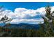 Breathtaking views showcasing majestic mountains and serene blue sky at 1425 Autumnwood Ln, Evergreen, CO 80439