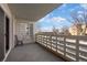 Inviting balcony with views of the surrounding neighborhood at 775 S Alton Way # 5B, Denver, CO 80247