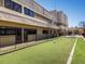 Exterior view of a well-maintained bocce ball court, near the fitness center at 775 S Alton Way # 5B, Denver, CO 80247