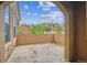 View from covered patio with view of neighborhood and blue sky at 9528 Pendio Ct, Highlands Ranch, CO 80126