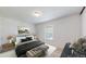 Tastefully decorated main bedroom showcasing a comfortable bed and stylish accents at 12120 Melody Dr # 308, Westminster, CO 80234