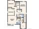 Upper level floor plan showcasing the owner's suite, three additional bedrooms, laundry, and loft space at 2214 Flower Blossom Ave, Brighton, CO 80601