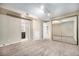 Basement bedroom with mirrored closet and ensuite bathroom at 2575 S Independence Ct, Lakewood, CO 80227