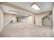 Finished basement with mirrored walls and neutral carpeting at 2575 S Independence Ct, Lakewood, CO 80227