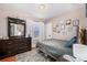 Bedroom with hardwood floors and lots of natural light at 2564 S Acoma St, Denver, CO 80223