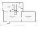Floor plan showing the layout of the basement, including dimensions at 10836 W Evans Ave # 29, Lakewood, CO 80227