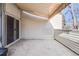 Private balcony with an awning, perfect for enjoying the outdoors at 2314 S Troy St, Aurora, CO 80014