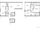Detailed floor plan of the home showing layouts of kitchen, living spaces, bedrooms, bathrooms and other areas at 2314 S Troy St, Aurora, CO 80014