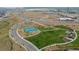 Aerial view of tennis courts and playground at 18815 W 93Rd Ave, Arvada, CO 80007