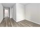 Finished basement with hardwood floors and recessed lights at 18815 W 93Rd Ave, Arvada, CO 80007