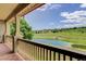 Relax on this patio and enjoy pond and golf course views at 11208 W Ontario Ave, Littleton, CO 80127