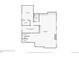 Basement floor plan featuring Gathering room, bedroom, and unfinished utility room at 1104 Brocade Dr, Littleton, CO 80126