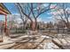 Outdoor patio with seating amid beautiful architecture at 1401 N Franklin St # 2, Denver, CO 80218