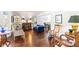 Open living spaces with hardwood floors, furniture, and decor at 7970 S Cook Way, Centennial, CO 80122