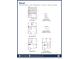 Floor plans showing a three-story home layout with various options at 13518 E 103Rd Pl, Commerce City, CO 80022
