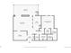 Layout for the unit including primary bedroom, kitchen, living room, and sunroom at 3131 E Alameda Ave # 1503, Denver, CO 80209