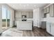 Beautiful kitchen featuring an island, stainless steel appliances, and sliding glass doors to the outside at 14378 Heritage Dr, Mead, CO 80504