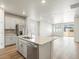 Modern kitchen featuring granite countertops and stainless steel appliances at 17305 E 91St Pl, Commerce City, CO 80022