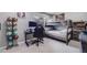 Bedroom features a bunk bed, a modern desk, and sports decorations at 6893 S High St, Centennial, CO 80122