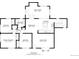 Detailed floor plan showcasing the layout of the main floor of the house with room dimensions at 5698 E Greenwood Pl, Denver, CO 80222
