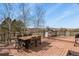 Outdoor deck featuring outdoor kitchen, dining table, BBQ and an open view at 5285 La Quinta Cir, Elizabeth, CO 80107