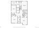 Second floor plan featuring primary bedroom, bathroom, and multiple bedrooms at 2300 Mountain Sky Dr, Fort Lupton, CO 80621