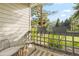 Cozy balcony with seating, perfect for relaxing and enjoying the green outdoor views at 7452 Singing Hills Dr, Boulder, CO 80301