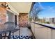 Balcony with outdoor seating, brick accents, providing great views for a relaxing living experience at 1350 Josephine St # 307, Denver, CO 80206