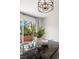 Dining room with view of outdoor space through glass door at 1011 Pierce St # 11, Lakewood, CO 80214