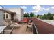 Large rooftop deck with multiple seating areas at 10 N Ogden St # 5, Denver, CO 80218