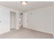 Bedroom featuring two entrances and a closet, providing flexibility and ample storage space at 3501 W 53Rd Ave, Denver, CO 80221