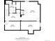 Detailed floor plan of the house at 3501 W 53Rd Ave, Denver, CO 80221