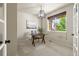 Bright office space with natural light, a wooden desk, and a comfortable chair, perfect for remote work at 2815 Dreamcatcher Loop, Castle Rock, CO 80109
