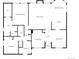 First floor layout of the house, highlighting room placements of the living room, primary bedroom, and kitchen at 275 Gold Maple St, Brighton, CO 80601