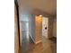 Hallway view showcasing the unit's layout with access to the kitchen and living area at 888 N Logan St # 2C, Denver, CO 80203