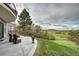 Back balcony featuring stunning views and seating at 580 Summer Mist Cir, Castle Rock, CO 80104