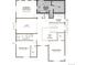 Second floor plan featuring a spacious primary bedroom with deluxe bath and walk-in closet at 7066 E 126Th Pl, Thornton, CO 80602
