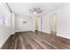 Spacious bedroom with ceiling fan and ample natural light at 5165 Vivian St, Wheat Ridge, CO 80033