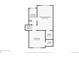 Floor plan of the second floor features two bedrooms and bathroom at 6282 Yank Ct, Arvada, CO 80004