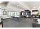 Spacious game room for entertainment, featuring carpeted floors, a ping pong and pool table at 555 E 10Th Ave # 206, Denver, CO 80203