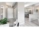 Apartment interior showcases updated kitchen and open floor plan flowing from entry at 555 E 10Th Ave # 206, Denver, CO 80203