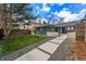 Contemporary home exterior with a landscaped yard and modern walkway leading to the front entrance at 3275 19Th St, Boulder, CO 80304