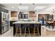 Contemporary kitchen with wood cabinets, stainless steel appliances, a marble island, and plenty of recessed lighting at 3275 19Th St, Boulder, CO 80304